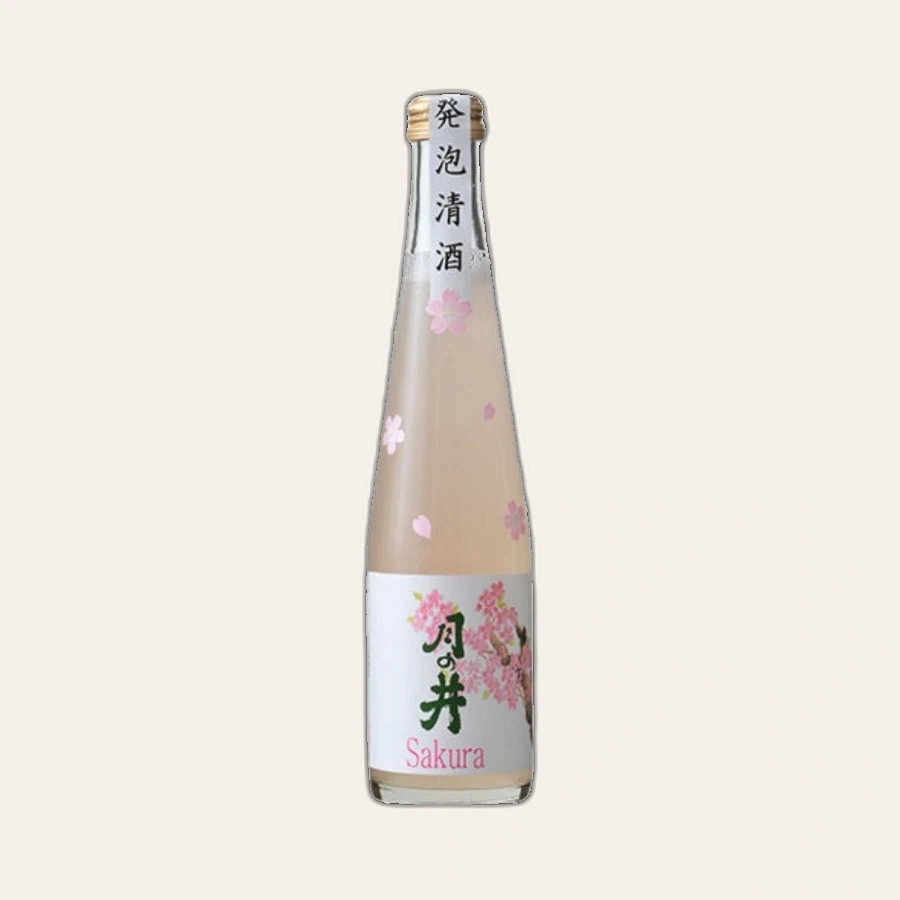 Rượu Sake Nhật Tsukinoi Sakura Sparkling