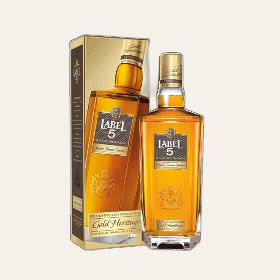 Rượu Whisky Label 5 Gold Heritage