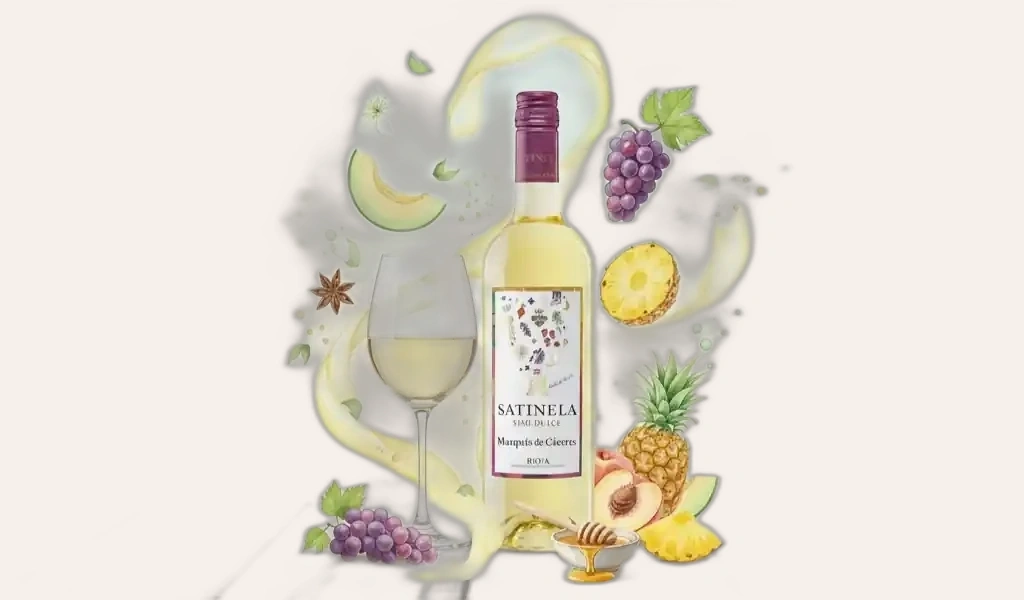 Rượu Vang Ngọt Tây Ban Nha Marques de Caceres Satinela Semi Dulce Rioja DOC