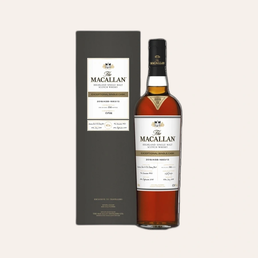 Rượu Whisky The Macallan 67 Year old 1950 Exceptional Single Cask No. 1683.13