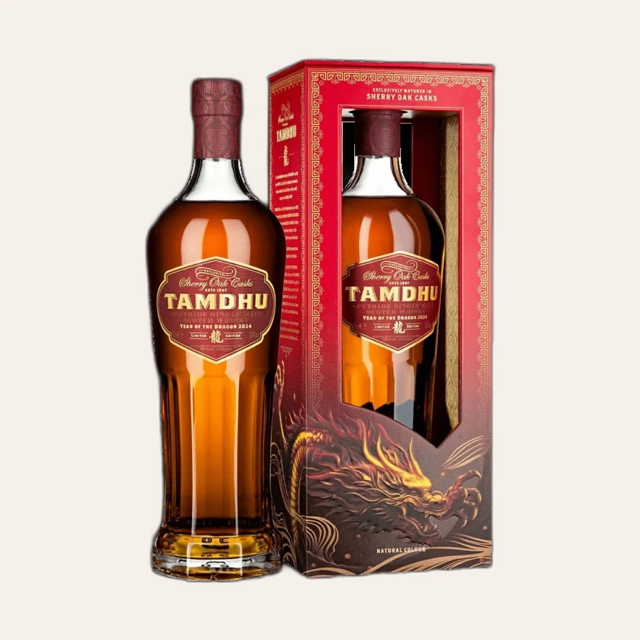 Rượu Whisky Tamdhu Cask Strength Phiên Bản Giáp Thìn 2024
