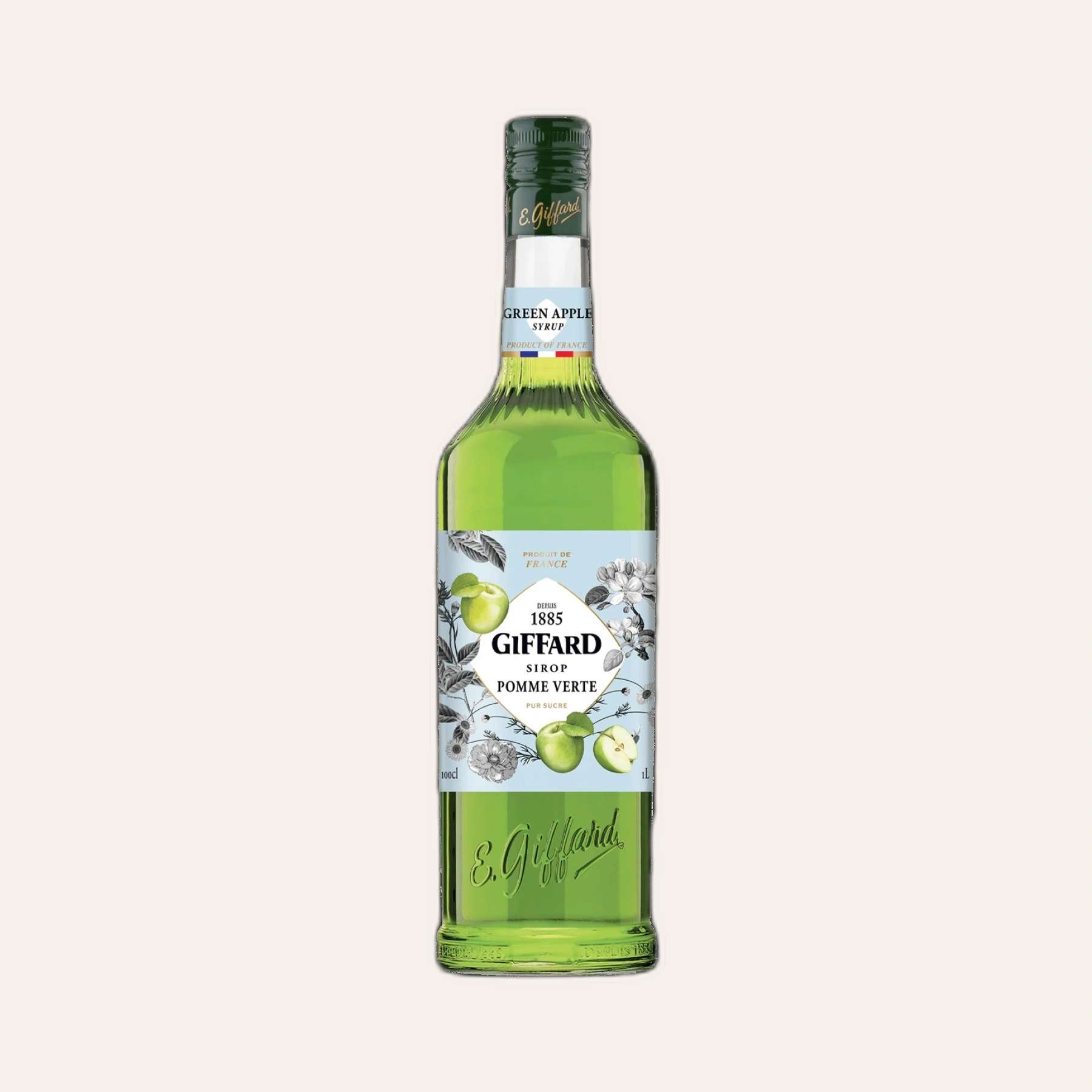 Syrup Pháp Táo Xanh Giffard Green Apple / Pomme Verte Syrup