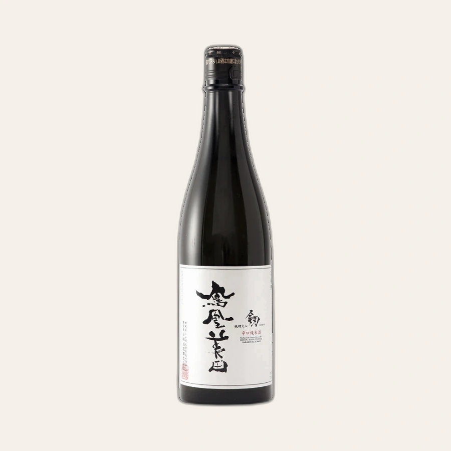 Rượu Sake Nhật Bản Houou Biden Tsurugi Binkan Hiire Junmai