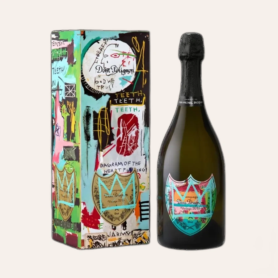 Rượu Champagne Pháp Dom Perignon Special Edition Jean Michel Basquiat 2015