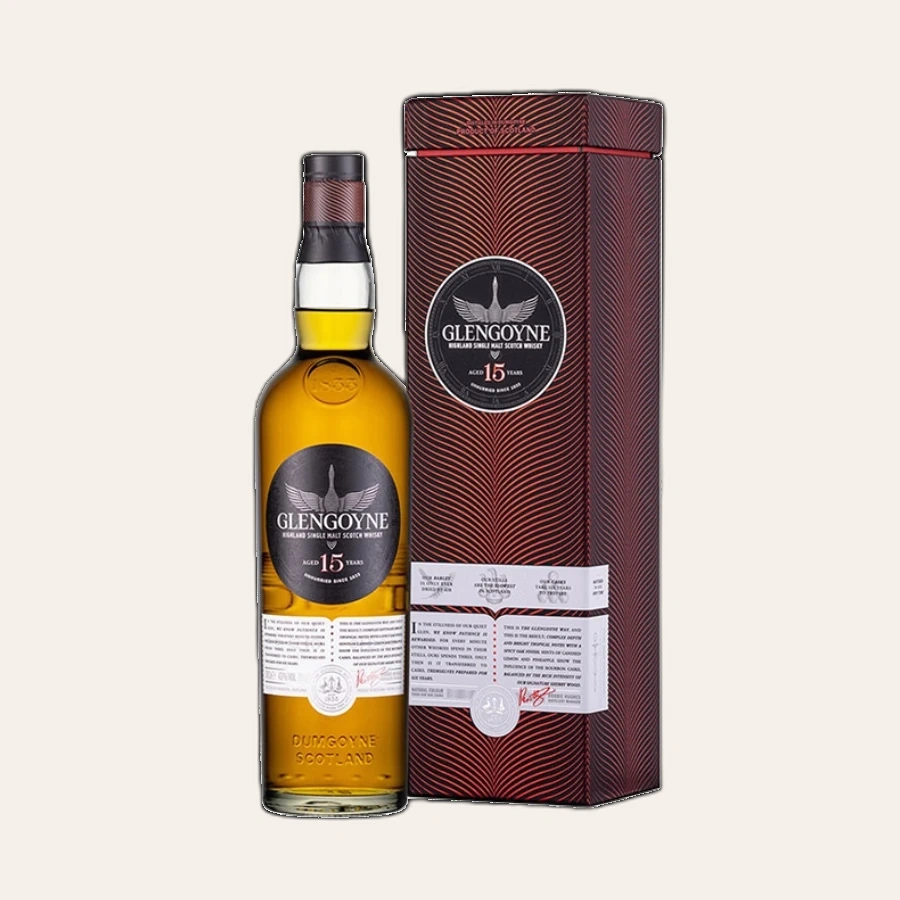 Rượu Whisky Glengoyne 15 Year Old