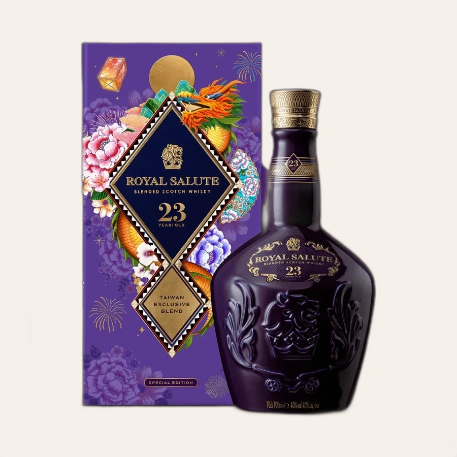 Rượu Whisky Royal Salute 23 Year Old Phiên Bản Tết Giáp Thìn 2024 (Chivas 23)