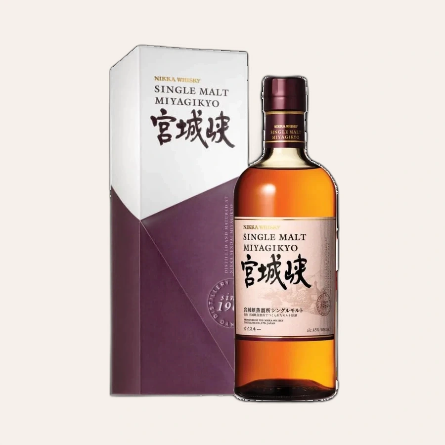 Rượu Whisky Nhật Miyagikyo Single Malt