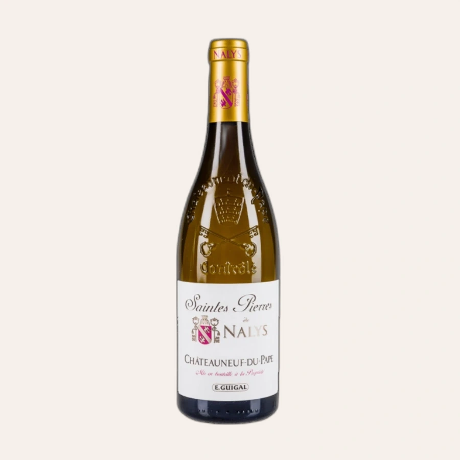 Rượu Vang Trắng Pháp Guigal Saintes Pierres De Nalys Chateauneuf Du Pape