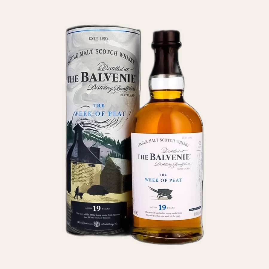Rượu Whisky Balvenie 19 Year Old Week of Peat