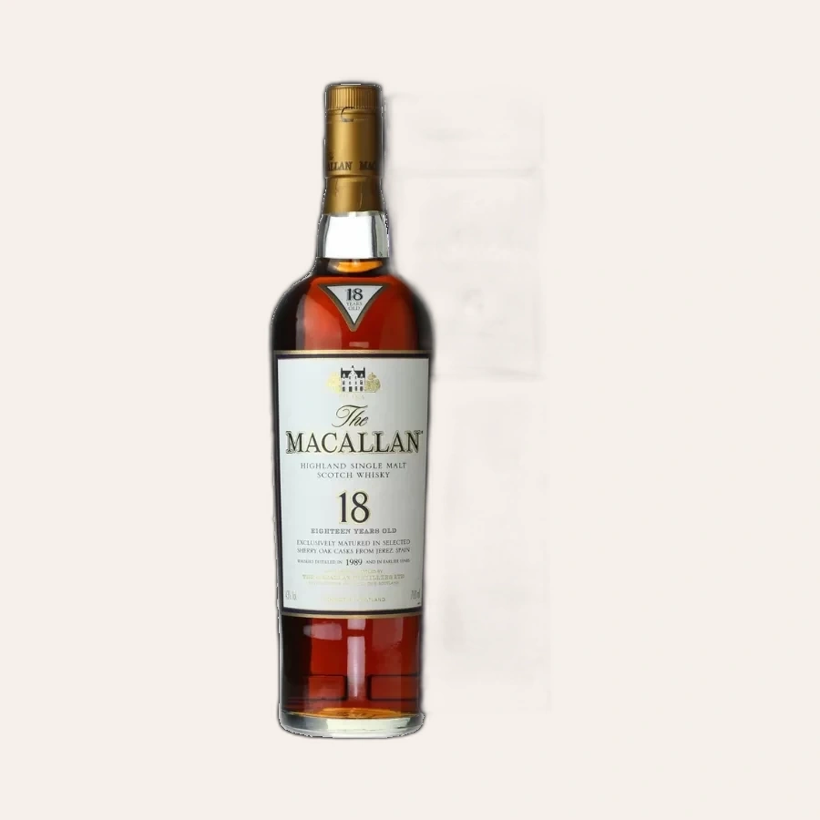 Rượu Whisky Macallan 18 Year Old 1989