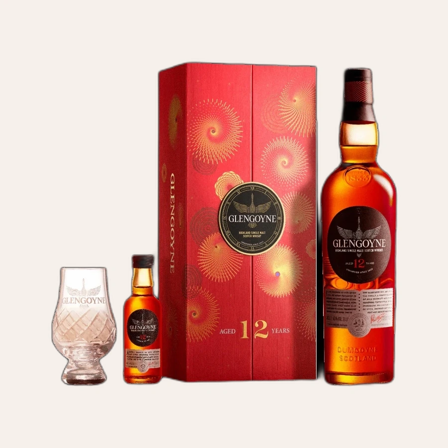 Rượu Whisky Glengoyne 12 Year Old Phiên Bản Tết Giáp Thìn 2024