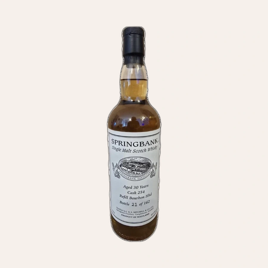 Rượu Whisky Springbank 30 Year Old Refill Bourbon Cask 254