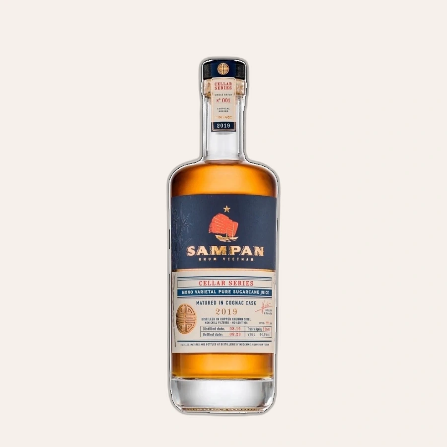 Rượu Rhum Việt Nam Sampan Cellar Series 2019 Blend