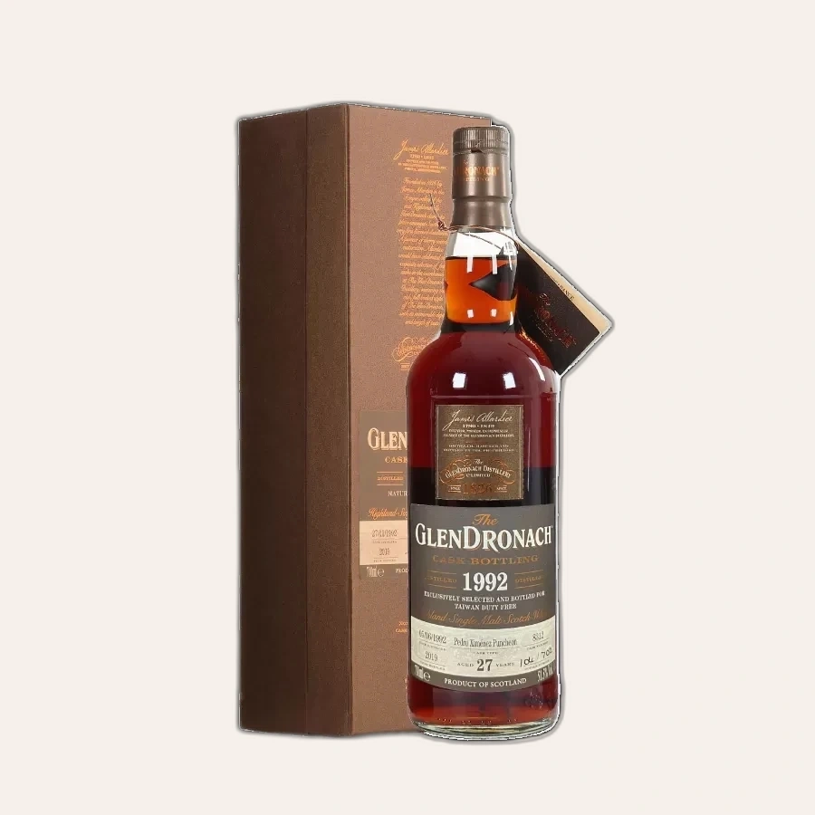 Rượu Whisky Glendronach 27 Year Old 1992 51.5%