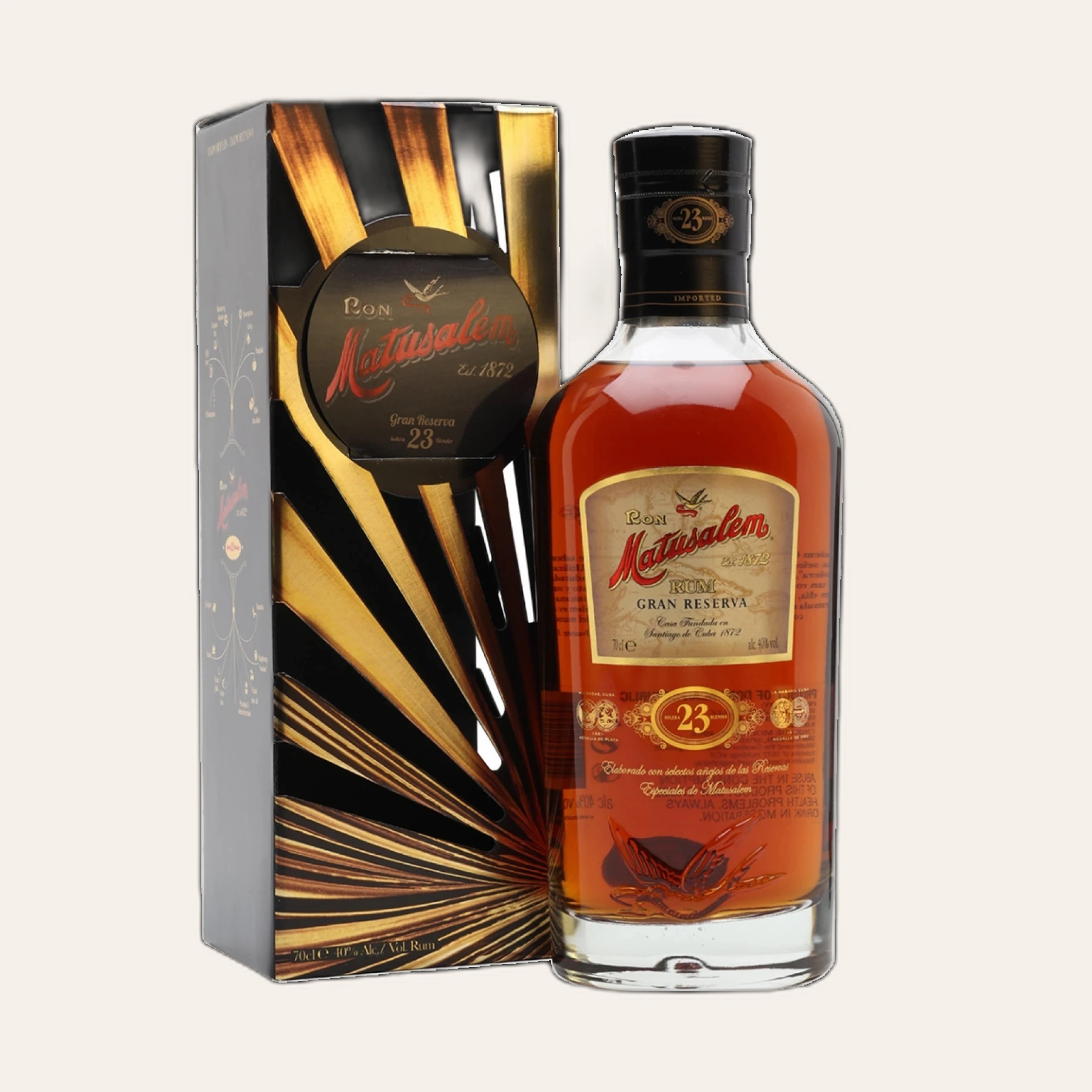 Rượu Rum Dominica Matusalem 23 Year Old Gran Reserva