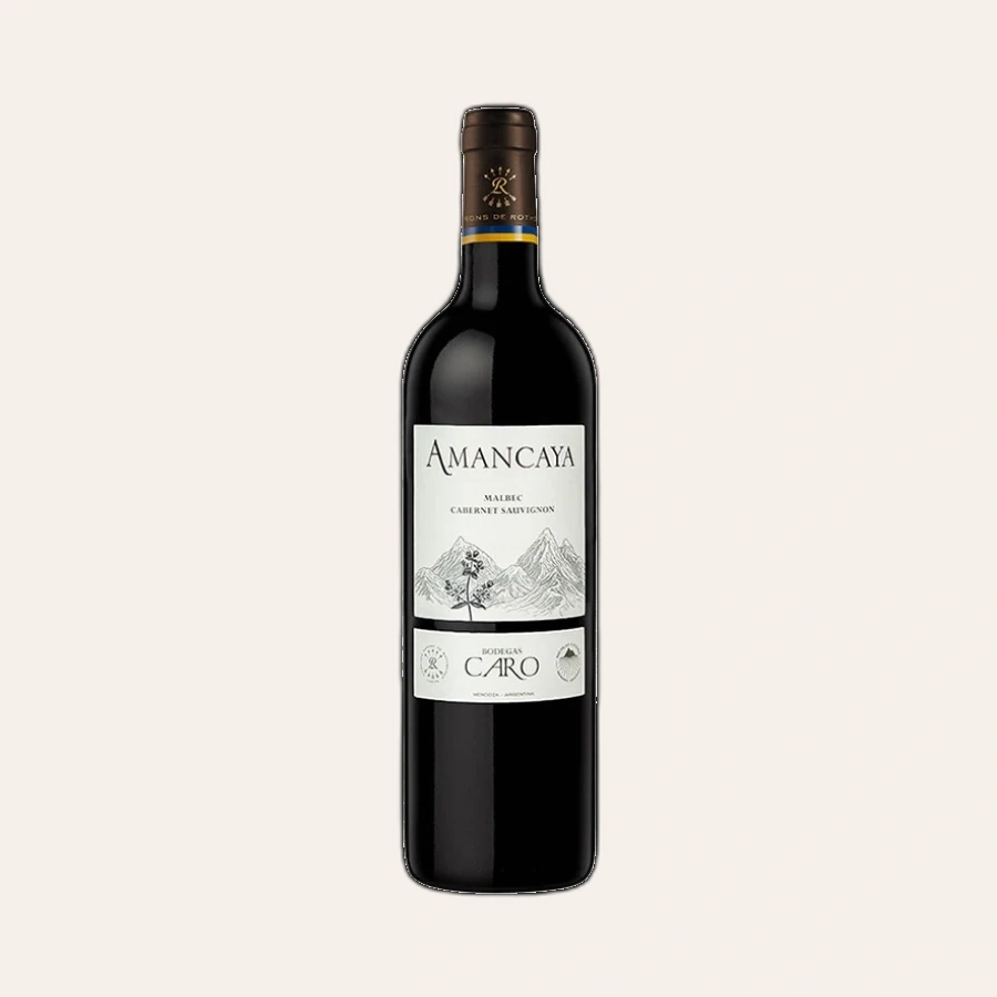 Rượu Vang Đỏ Argentina Amancaya Malbec Cabernet Sauvignon Vintage 2021