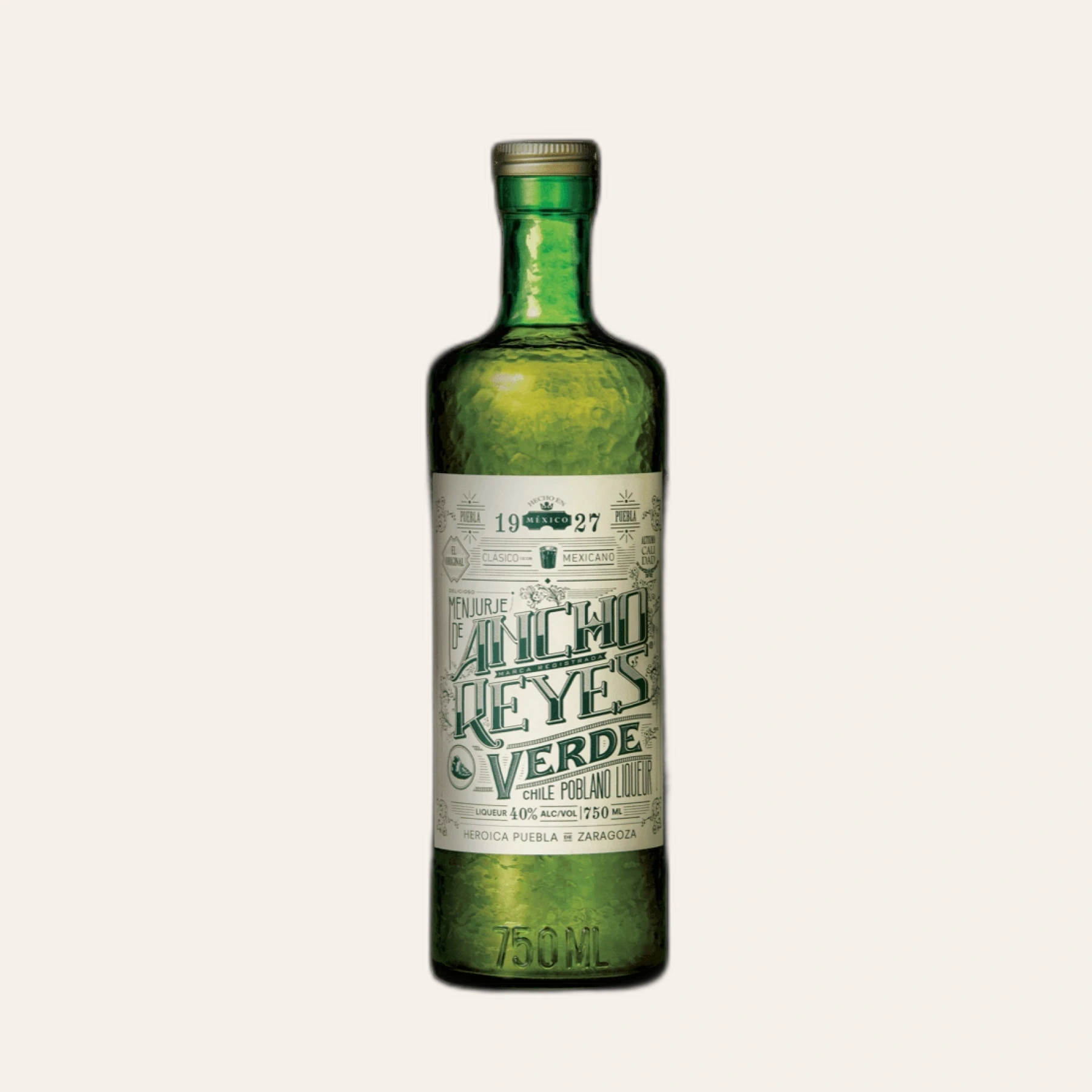 Rượu Liqueur Mexico Ancho Reyes Verde
