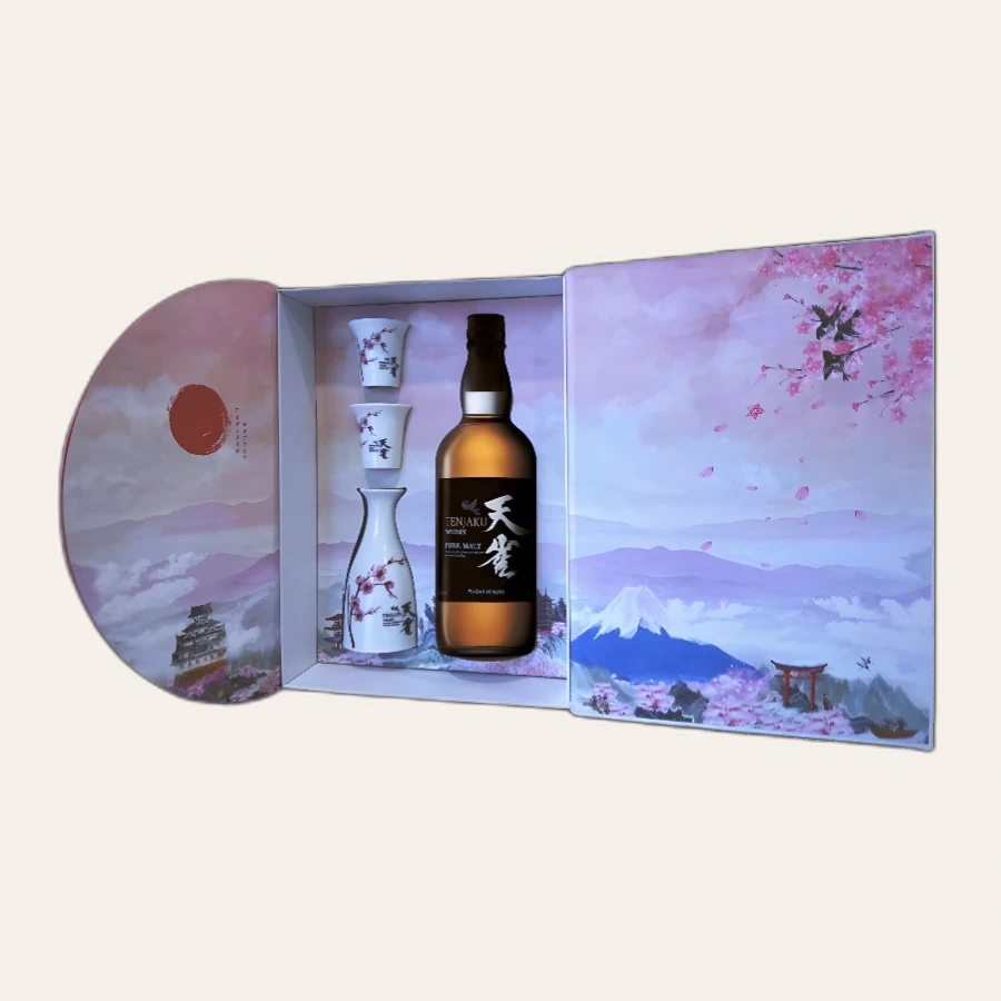 Rượu Whisky Nhật Bản Tenjaku Pure Malt Gift Box