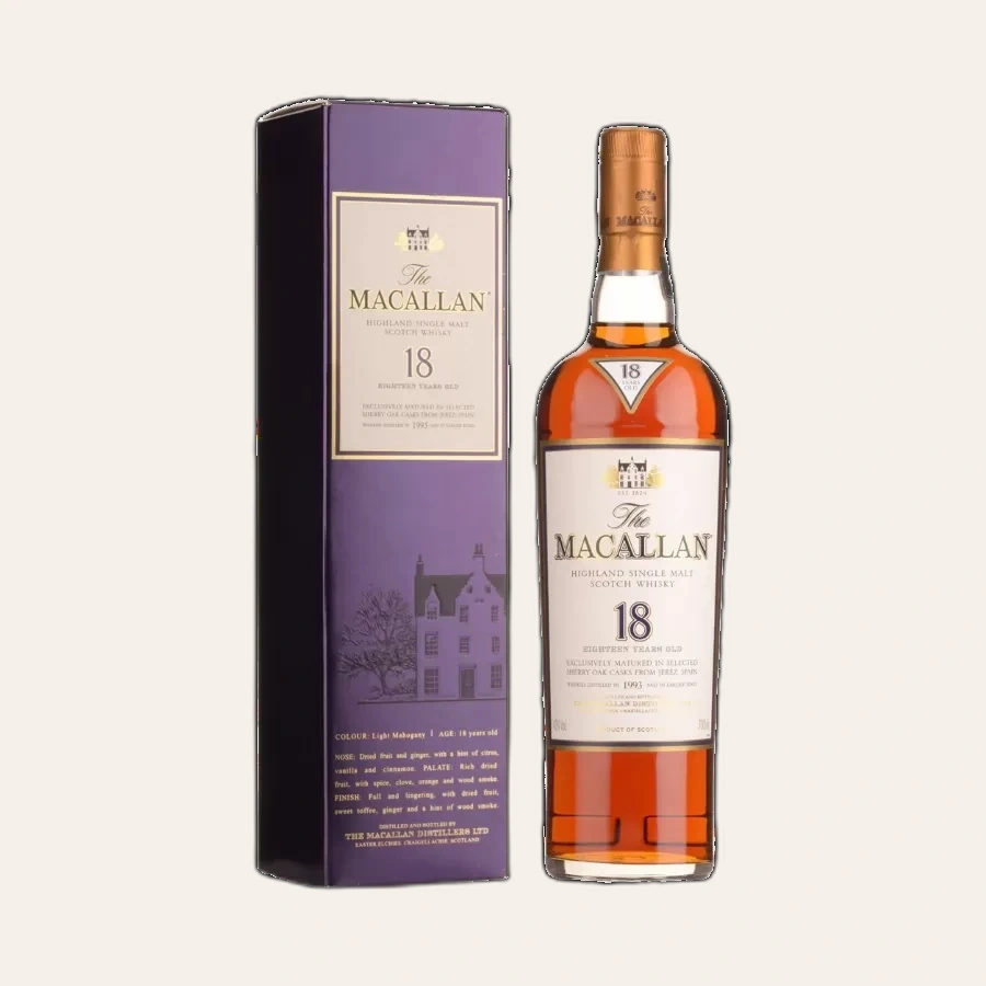 Rượu Whisky Macallan 18 Year Old 1993