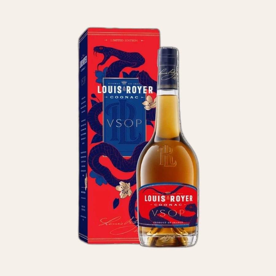 Rượu Cognac Pháp Louis Royer VSOP Year of the Snake 2025