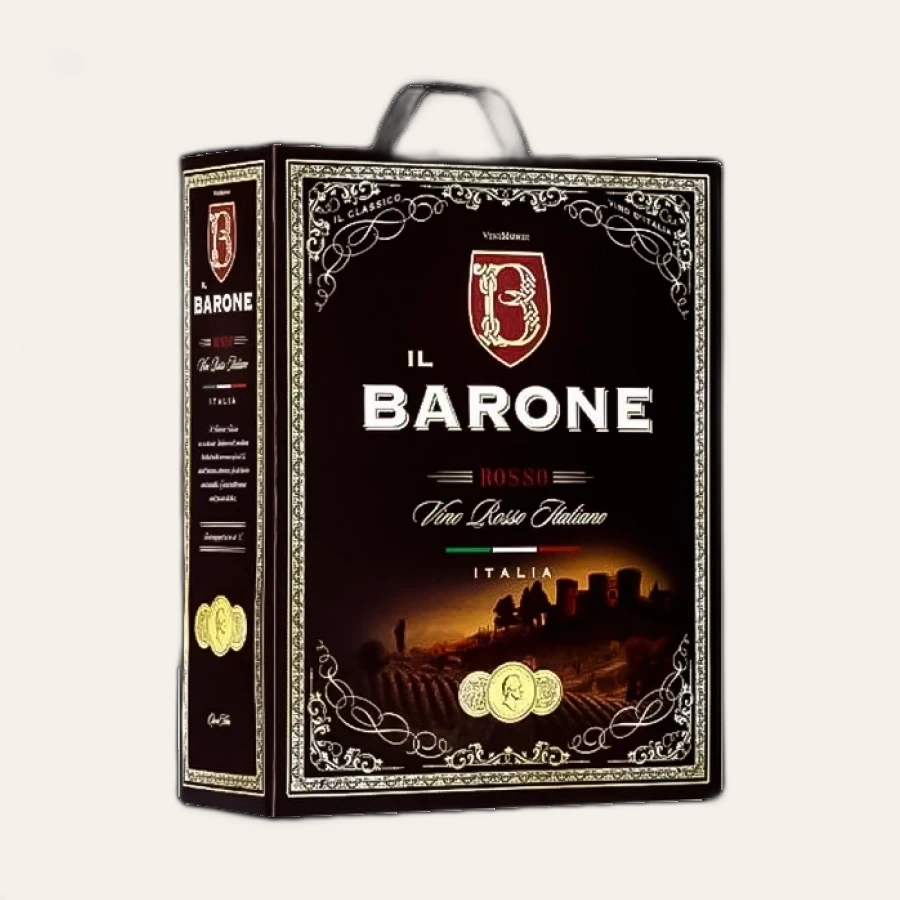 Rượu Vang Bịch Ý IL Barone Rosso 3000ml