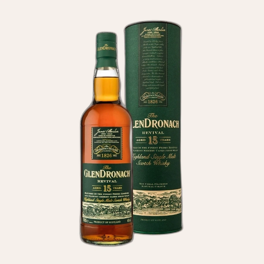 Rượu Whisky Glendronach 15 Year Old
