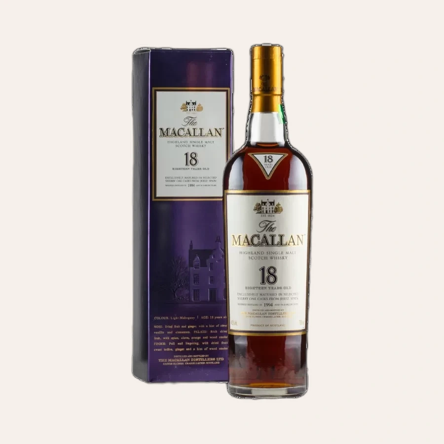 Rượu Whisky Macallan 18 Year Old 1994