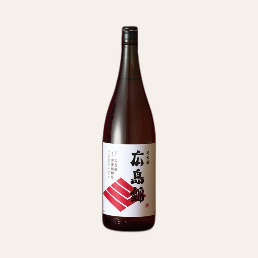 Rượu Sake Nhật Kamotsuru Junmai Hiroshima Nishiki 1.8L