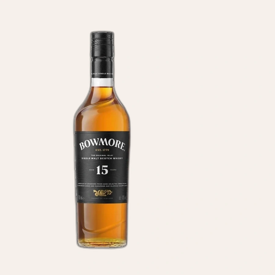 Rượu Whisky Bowmore 15 Year Old Single Malt