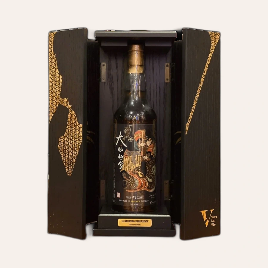 Rượu Whisky Benriach 25 Year Old 1990 Bottled 2015 Vive La Vie