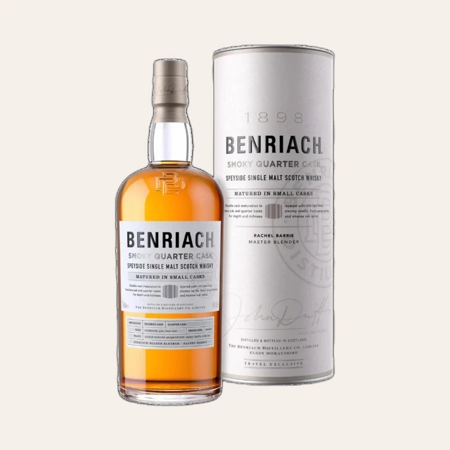 Rượu Whisky Benriach Smoky Quarter Cask Travel Exclusive 1000ml
