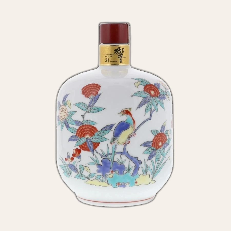 Rượu Whisky Nhật Hibiki 21 Year Old Arita Ceramic Decanter 2005 Release