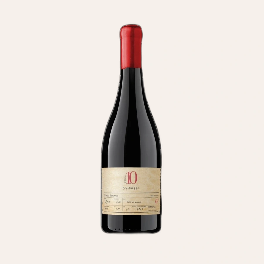 Rượu Vang Đỏ Chile 10 Gran Reserva Syrah Carmenere