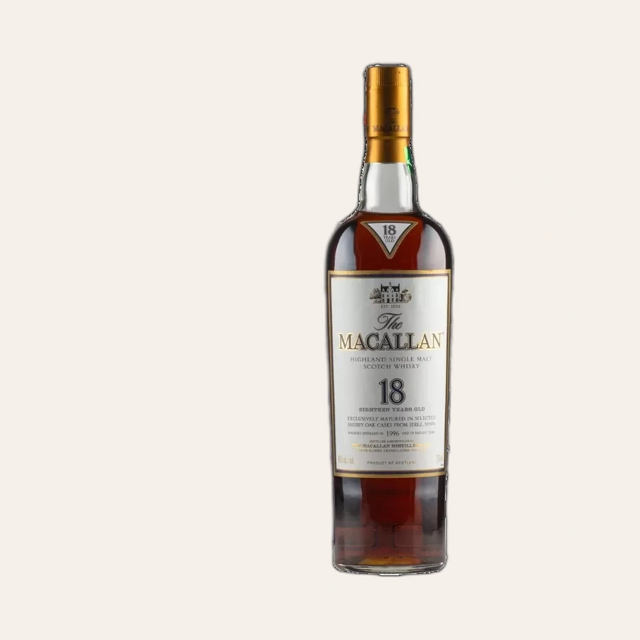 Rượu Whisky Macallan 18 Year Old 1996