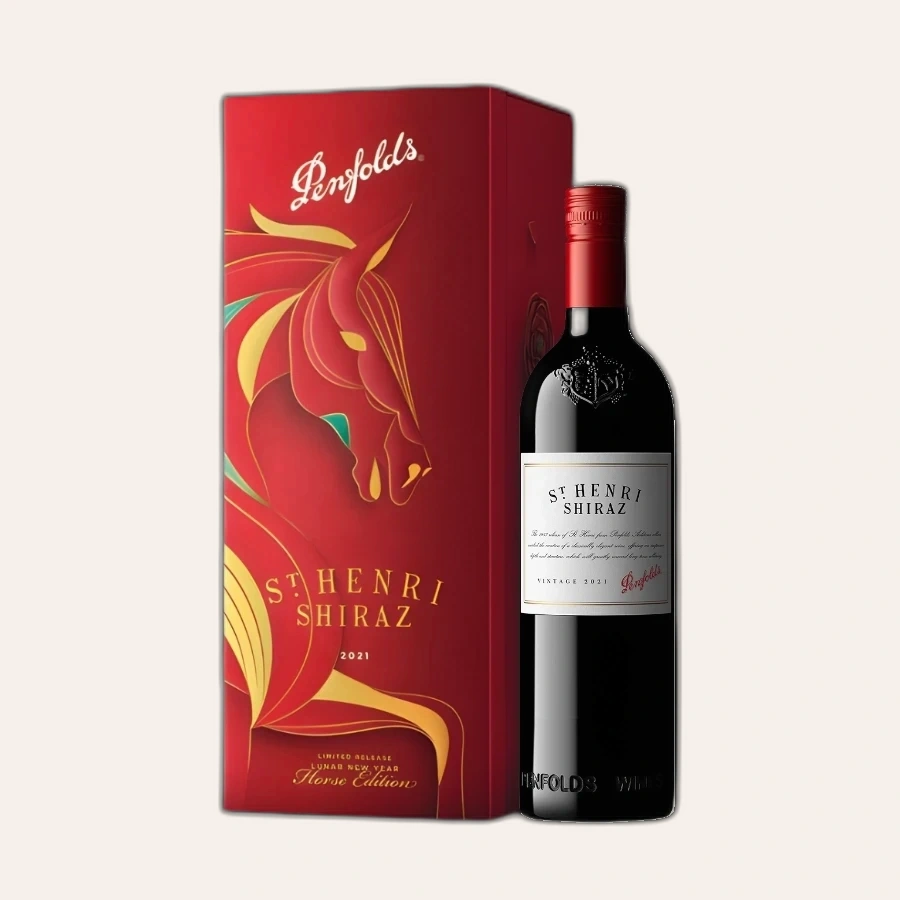 Rượu Vang Đỏ Úc Penfolds St Henri Hộp Quà Tết 2026