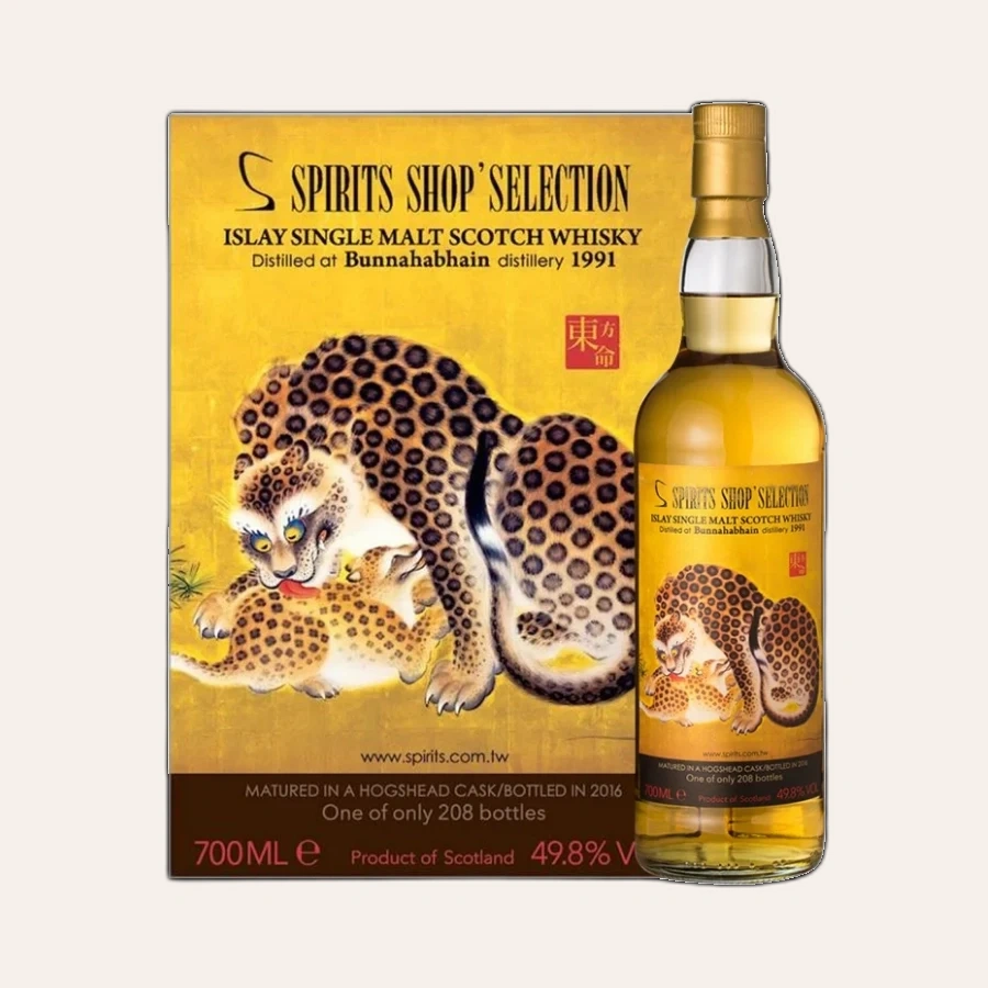 Rượu Whisky Bunnahabhain 25 Year Old 1991 Bottled 2016 Spirits Shop Selection