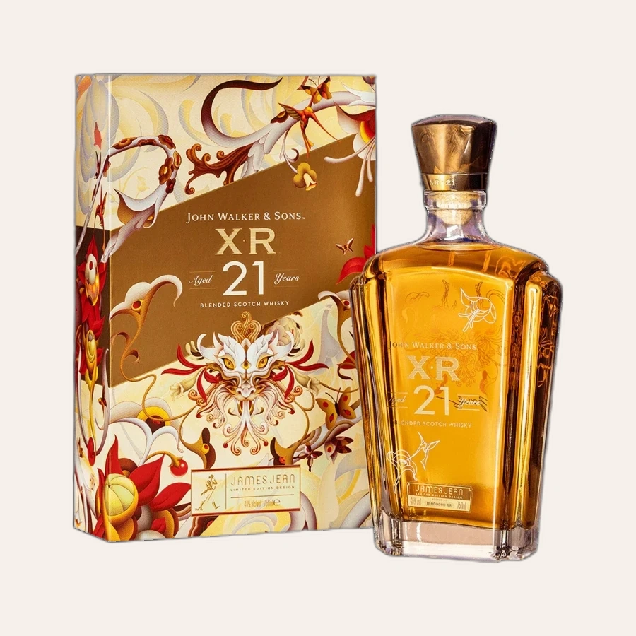 Rượu Whisky John Walker & Sons XR 21 Year Old Phiên Bản Hộp Quà Tết 2024