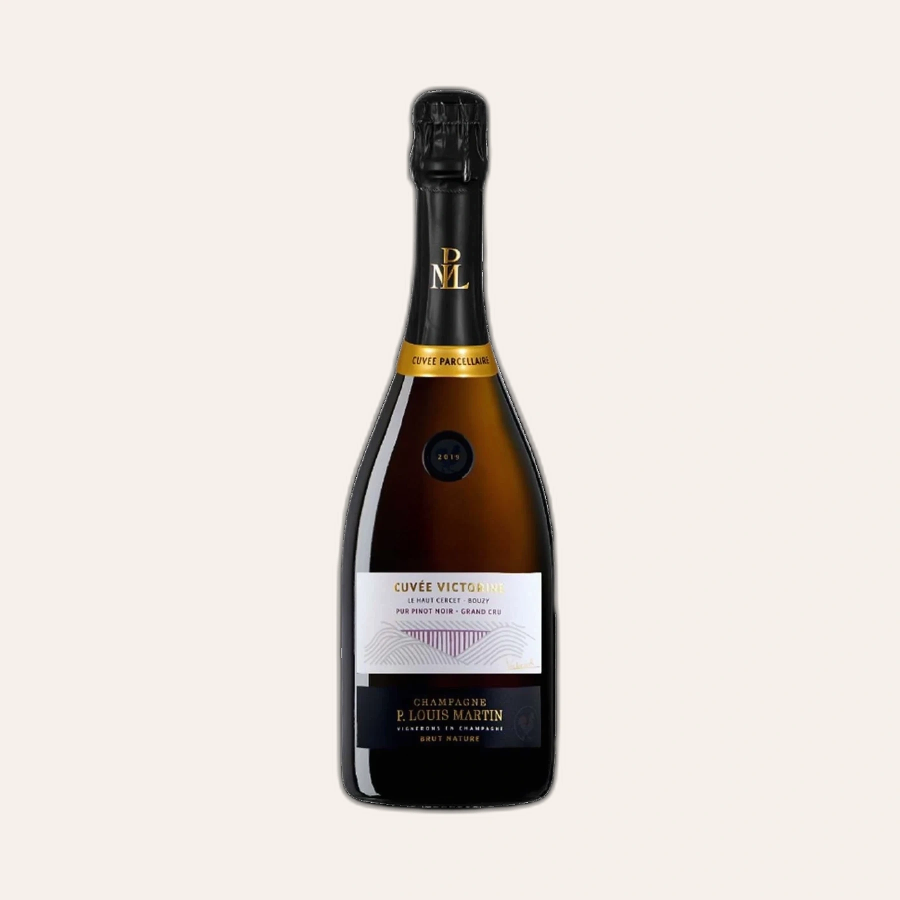 Rượu Champagne Pháp P. Louis Martin Brut Nature Cuvee Victorine Le Haut Cercet Bouzy Grand Cru 2019