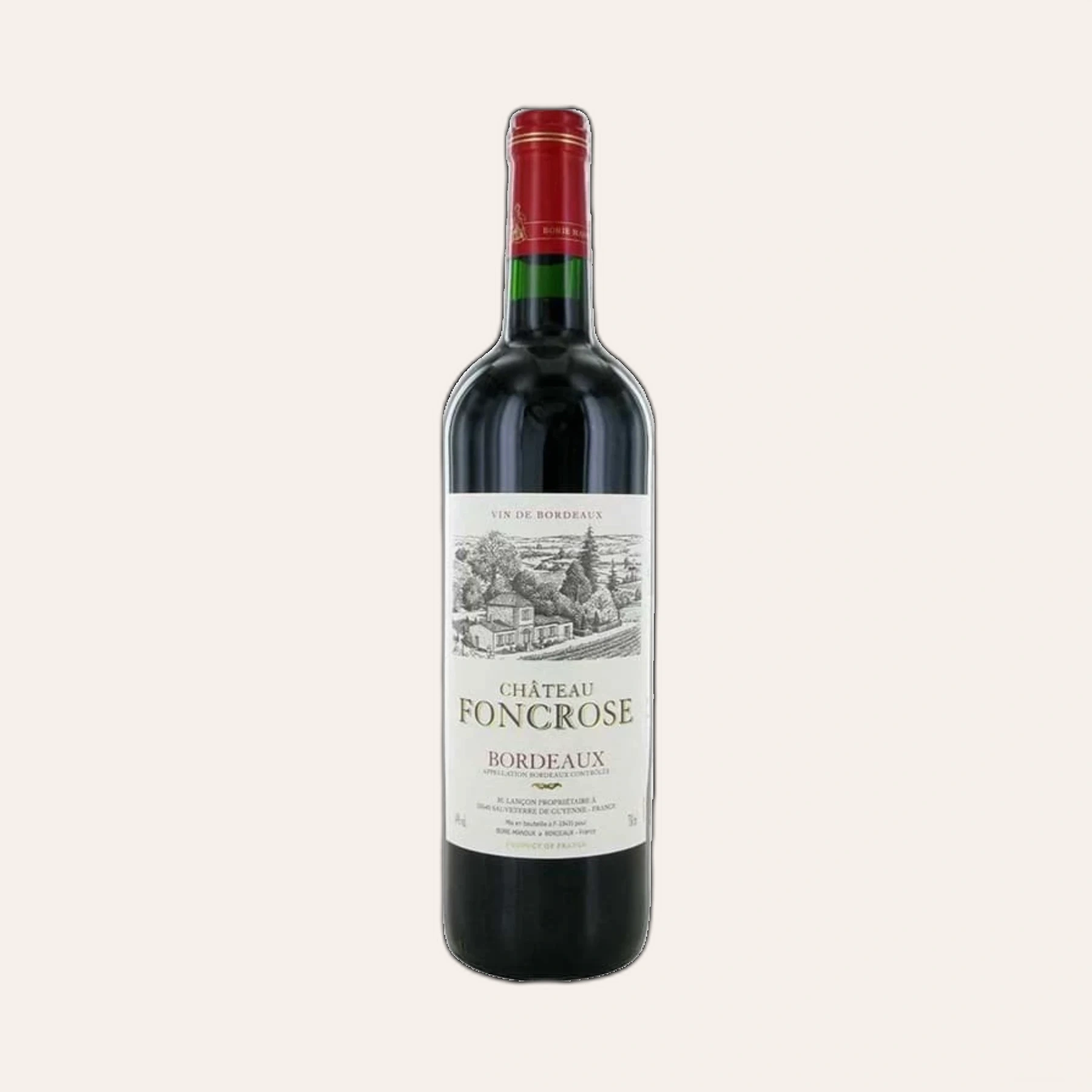 Rượu Vang Đỏ Pháp Borie Manoux Chateau Foncrose Rouge
