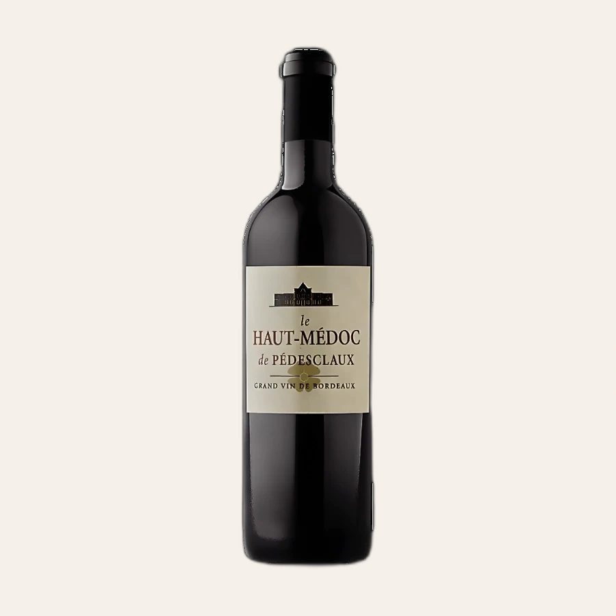 Rượu Vang Đỏ Pháp Le Haut Medoc de Pedesclaux