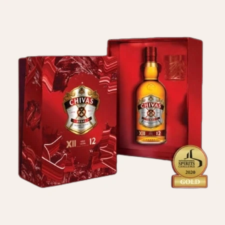 Rượu Whisky Chivas 12 Year Old - Phiên Bản Tết 2022