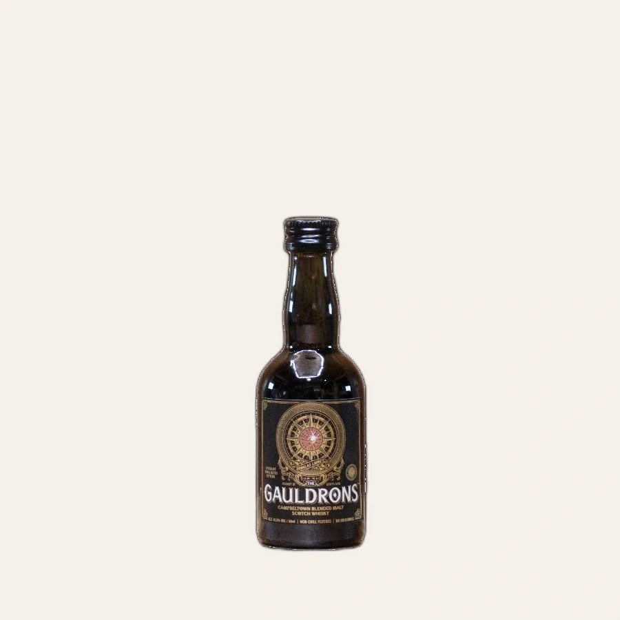 Rượu Whisky Gauldrons Blended Malt Scotch Whisky 50ml