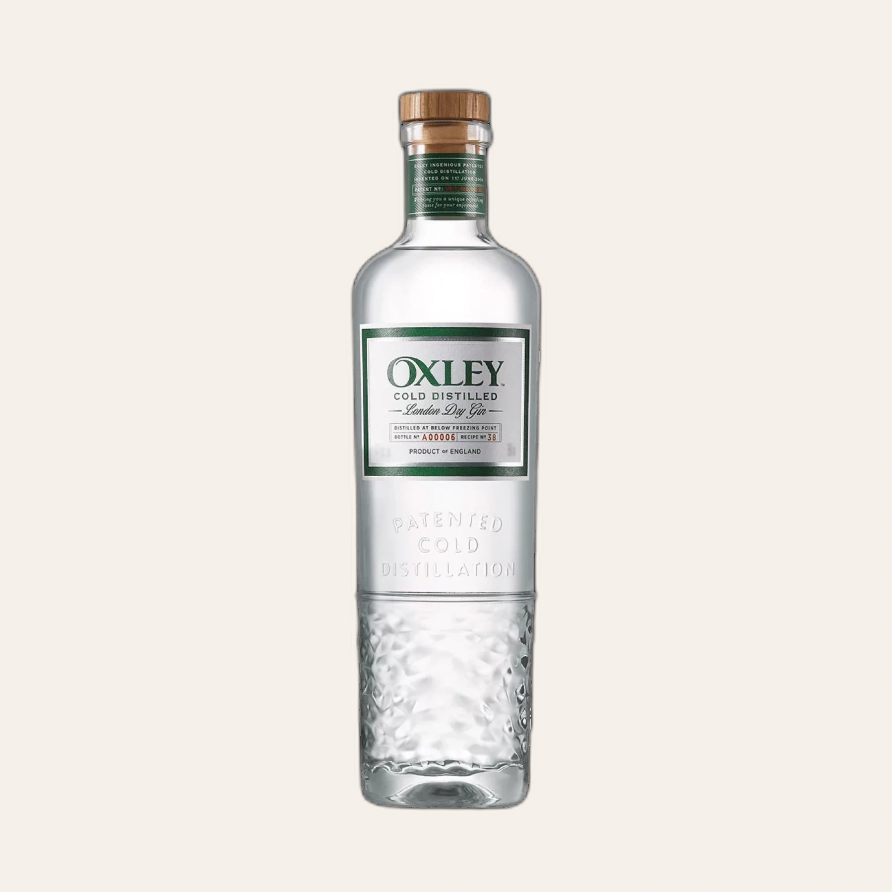 Rượu Gin Anh Quốc Oxley London Dry Gin