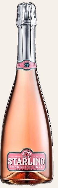 Rượu Sparkling Ý Hotel Starlino Sparkling Rose Moscato