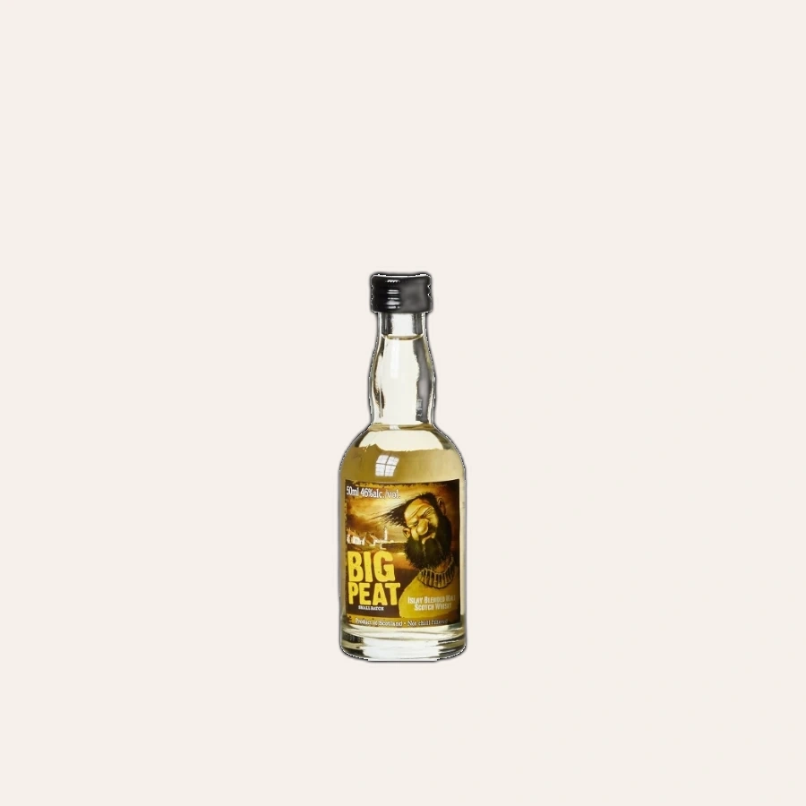 Rượu Whisky Big Peat Blended Malt Scotch Whisky 50ml