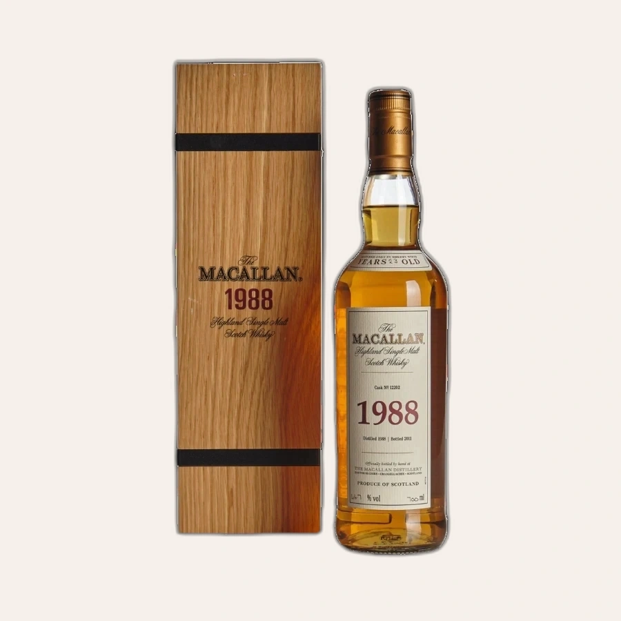 Rượu Whisky Macallan 23 Year Old 1988 Bottled 2011 Fine And Rare