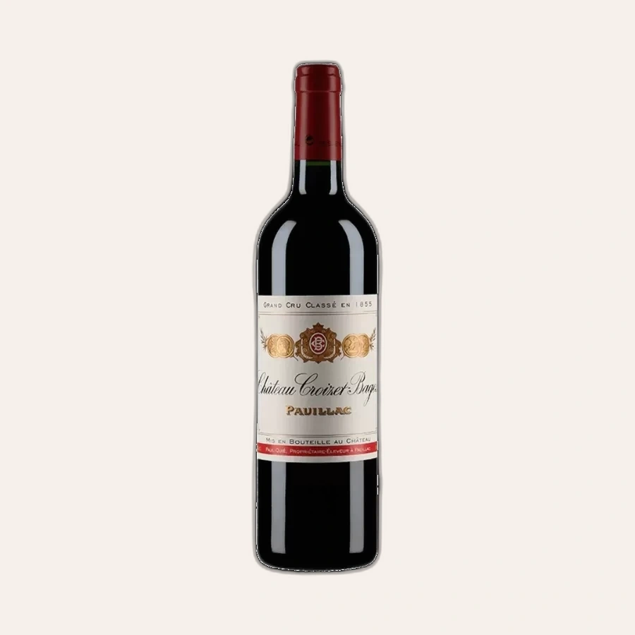 Rượu Vang Đỏ Pháp Chateau Croizet Bages 2017
