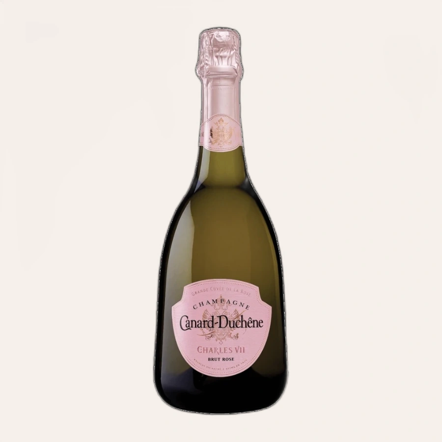Rượu Champagne Pháp Canard Duchene Charles VII Rose