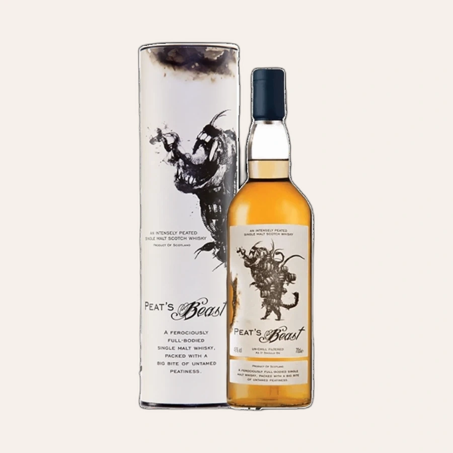 Rượu Whisky Peat’s Beast Un-Chill Filtered