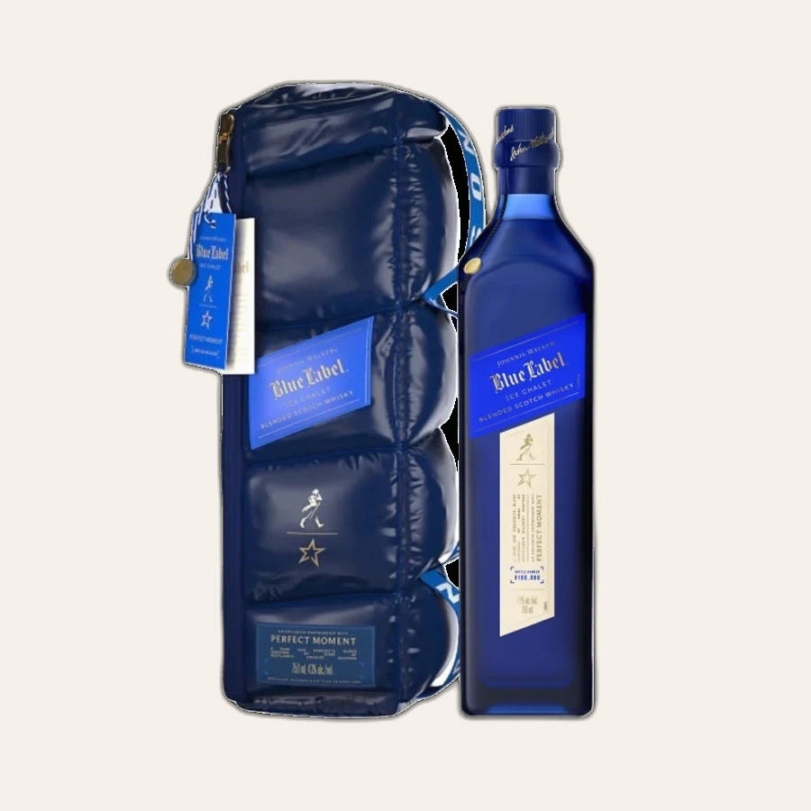 Rượu Whisky Johnnie Walker Blue Label Ice Chalet 2024